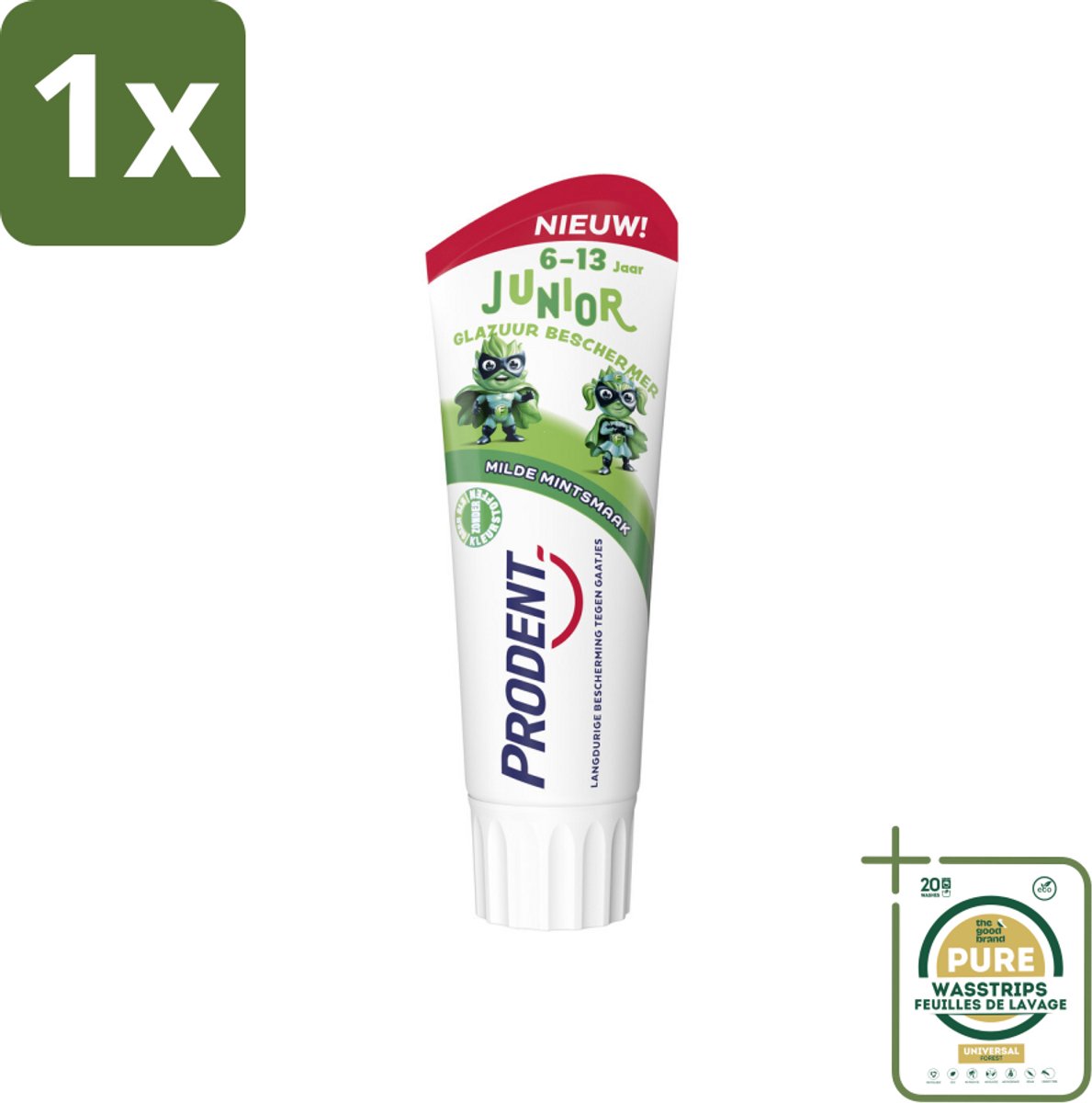 1 x Prodent – Tandpasta Glazuurbeschermer – Kids 6+ – 75 ml- Koffiezetapparaat
