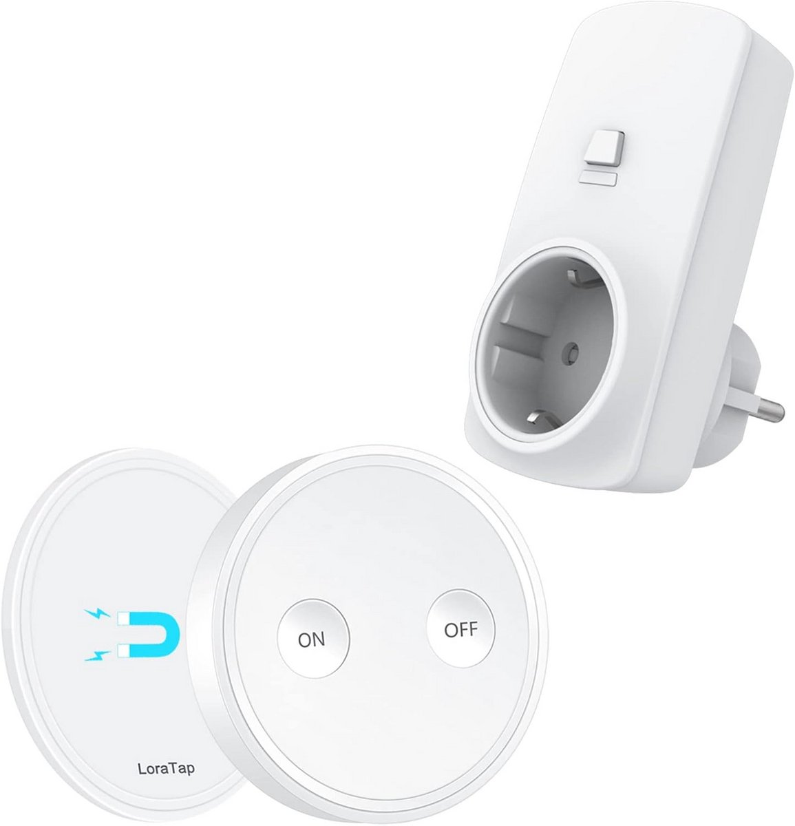 Draadloos stopcontact met afstandsbediening - 2500 W en 200 m bereik