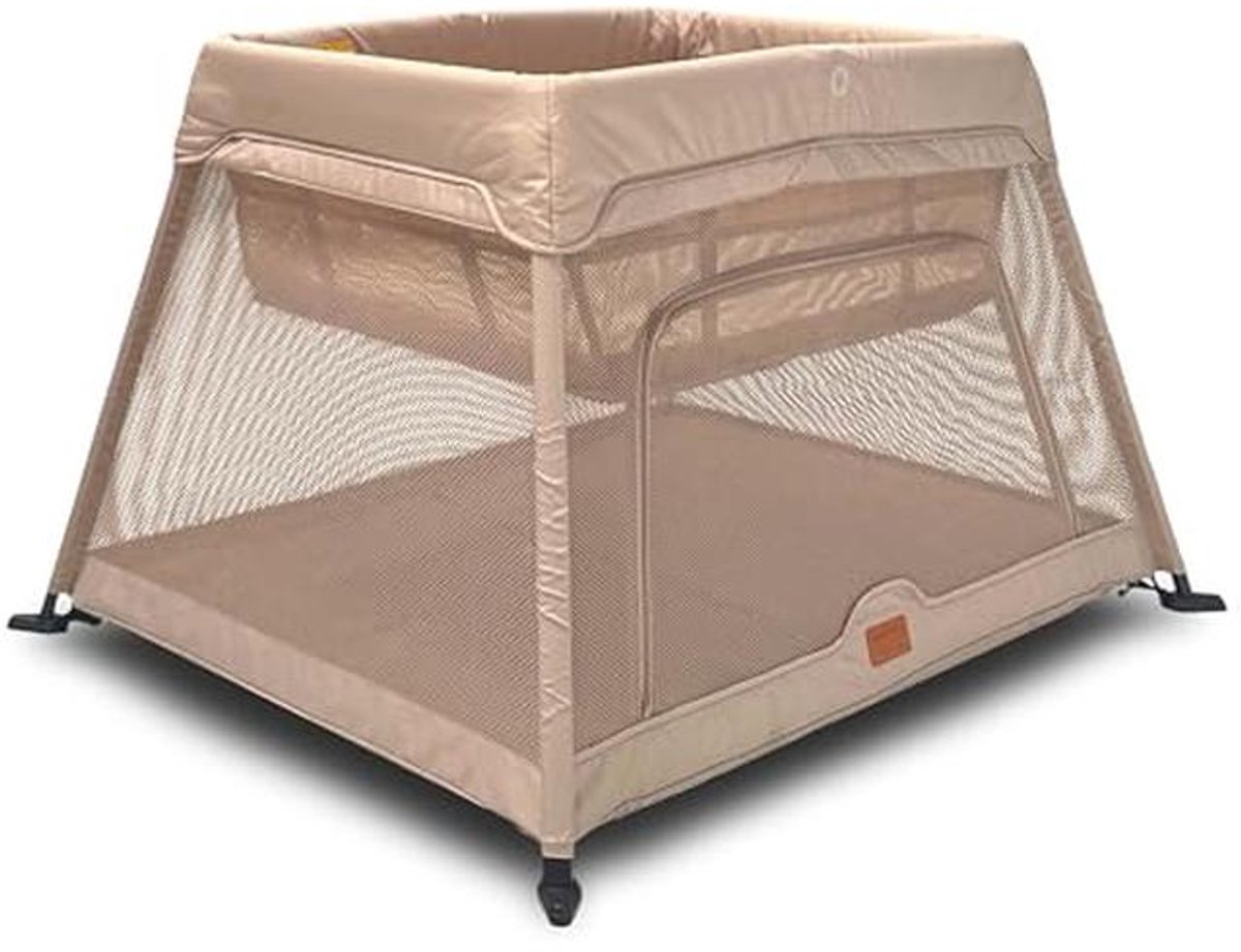 Lichte Opvouwbare Reiswieg voor Baby's met Matras en Speelpen