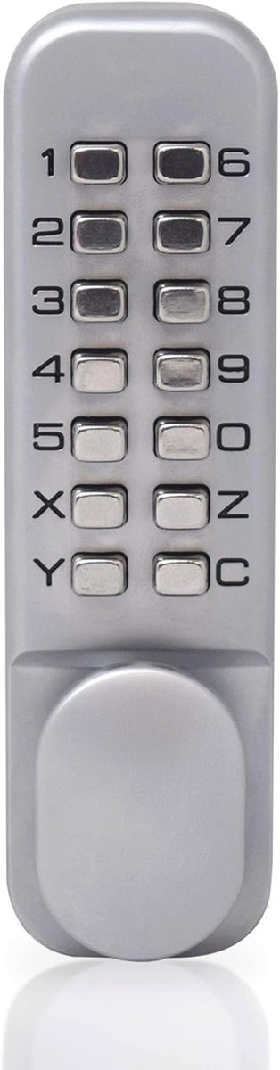 Push Button Deurslot Chroom Afwerking