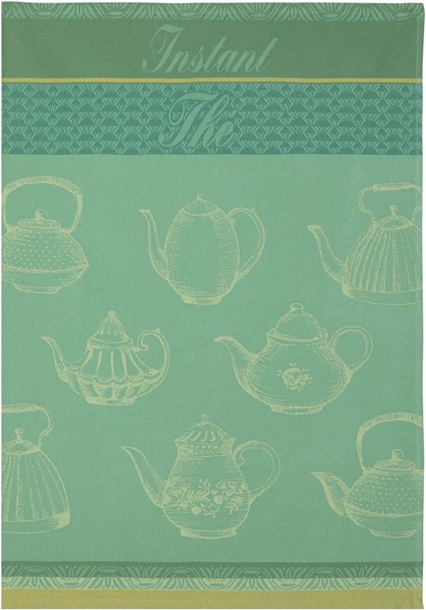 Jacquard Theedoek van Katoen met Moderne Prints
