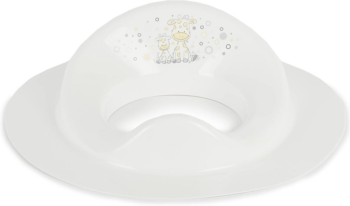 KinderwC-zitting met giraffe motief - 32 x 36.5 x 5 cm voor kinderen van 8 maanden tot 4 jaar