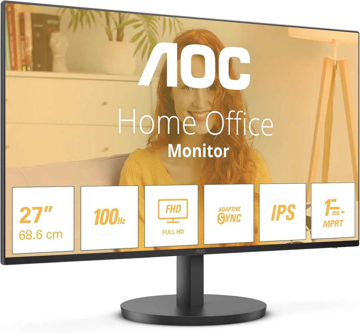 27 inch Full HD LED beeldscherm 1920 x 1080 pixels