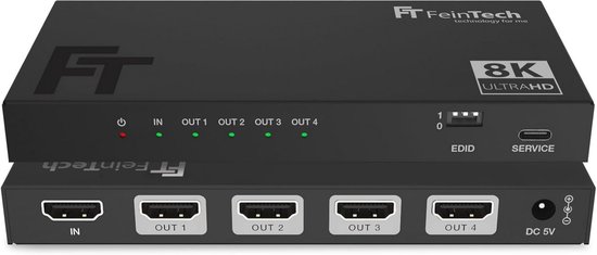 Nedis VREP3460AT Hdmi™ Cat5/6-extender 4k@30hz Tot 50,0 M Hdmi™-ingang