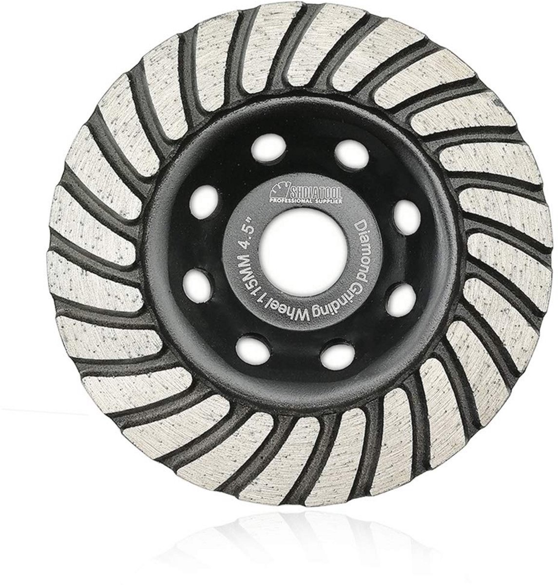 Diamantslijpschijf 115 mm Turboprofiel voor Beton, Marmer, Keramiek en Steen