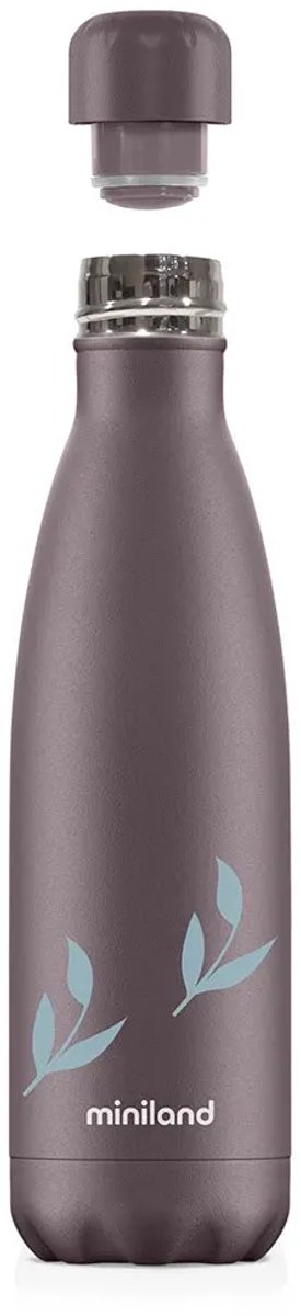 Miniland 500ml Thermosfles Zilver