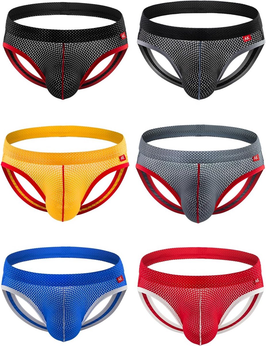 Ademende Atletische Jockstrap voor Heren - Sportieve Ondersteuning