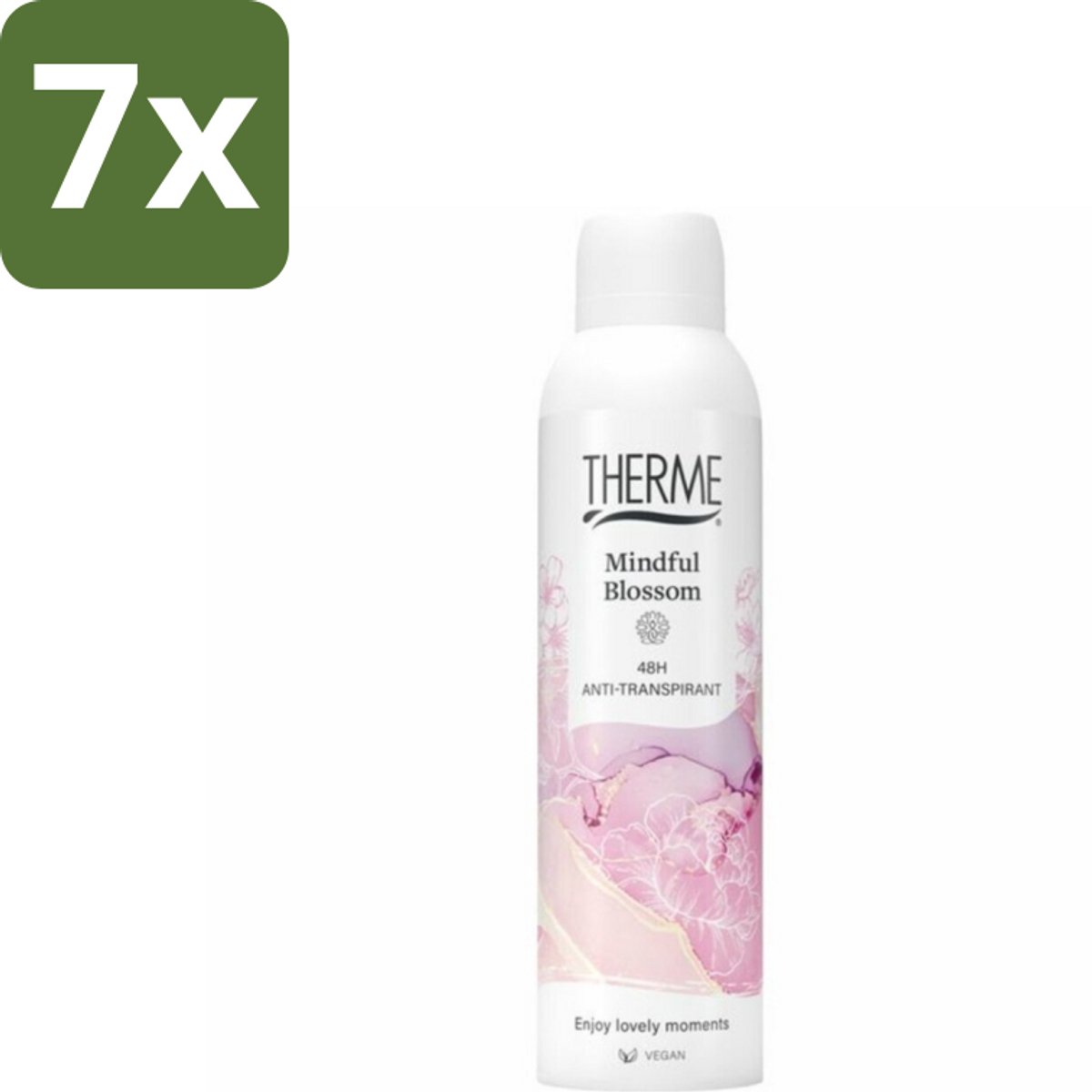 7 x Therme – Anti-Transpirant – Mindful Blossom – 150 ml - Koffiezetapparaat