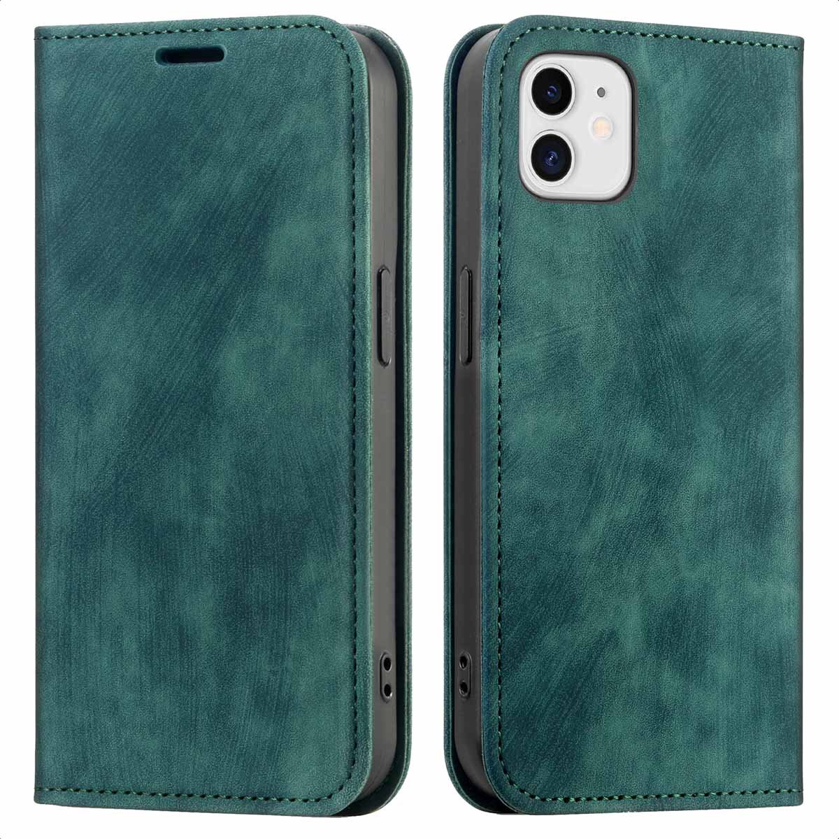 imoshion Hoesje - Geschikt voor Apple iPhone 11 - Slim Bookcase - Groen