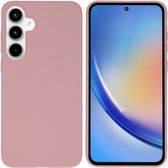 Coque iMoshion adaptée à la coque en Siliconen Samsung Galaxy A35 - Coque arrière couleur iMoshion - rose