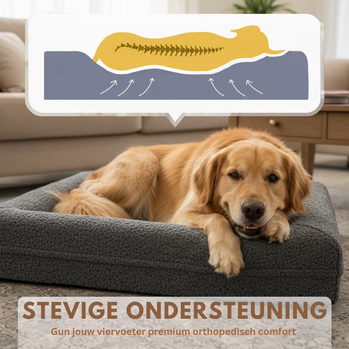 Pebble Pebble 88x63 Hondenmand - afbeelding 5