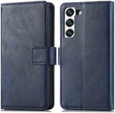 Coque Samsung Galaxy S22 iMoshion Luxe Booktype - Bleu Foncé