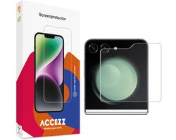 Accezz Screen Protector - Geschikt voor Samsung Galaxy Z Flip 5 / Z Flip 6 / Z Flip 7 FE - Gehard Glas Screenprotector