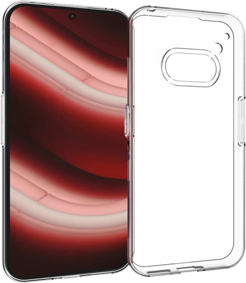 Accezz Hoesje - Geschikt voor Nothing Phone (2a) / Nothing Phone (2a) Plus - Clear Backcover - Transparant