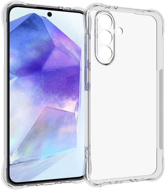 Coque imoshion adaptée à Samsung Galaxy A56 Coque en Siliconen - Coque antichoc imoshion - Transparente