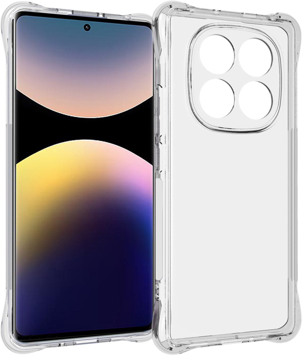 imoshion Hoesje - Geschikt voor Xiaomi Redmi Note 14 Pro 5G - Shockproof Case - Transparant