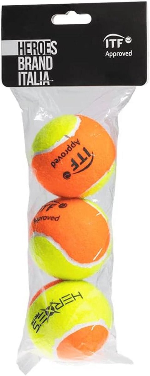 Heroe's Beach tennis ballen PRO S - Approvaate ITF 3 stuks