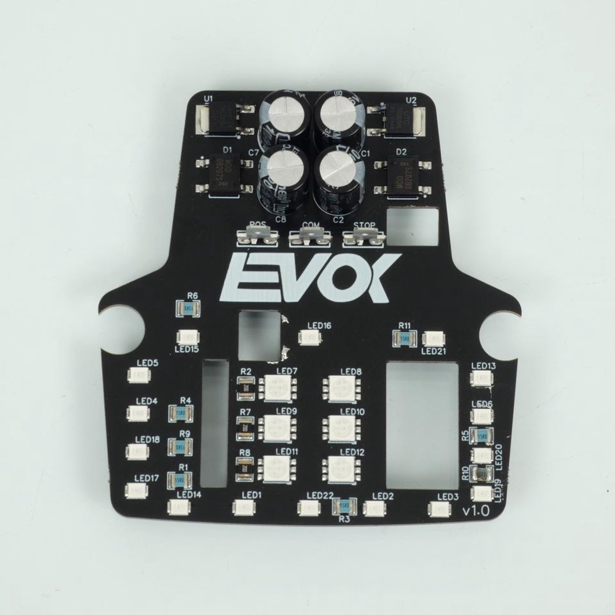 Feu arrière EVOK pour Auto LED 12V / VMA1T / VMA2T Neuf
