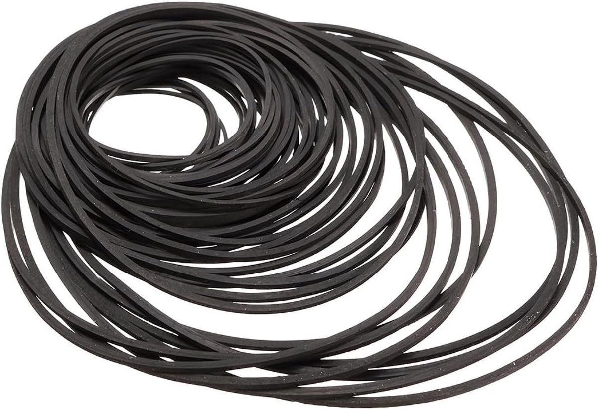 56 Stuks Gemengde Cassettetape Rubber Aandrijfriemen voor DVD/CD Spelers en Cassetterecorders