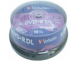 DVD+R DL 8,5GB 8X - 10 Stuks