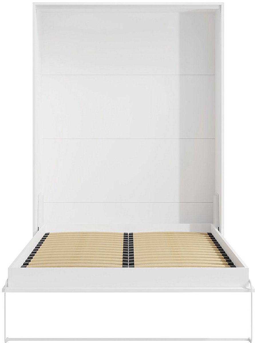 Vente-unique Bedkast hout wit 160 x 200 cm