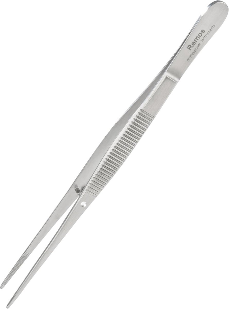 Rechttang Pincet van Roestvrij Staal - 12,5 cm