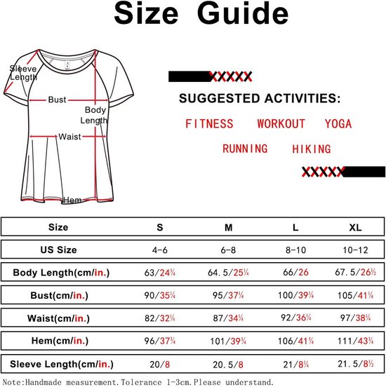 Sportshirt Dames Athletic Top - Sneldrogend, Lichtgewicht Yoga en Hardloop Shirt — afbeelding 3