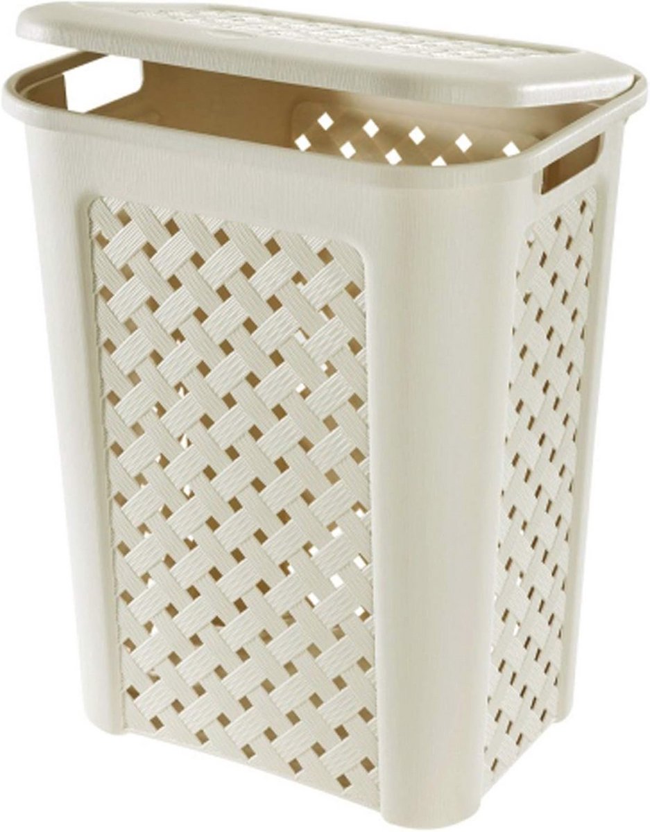 Opengewerkt Wasmand 30 Liter - Beige Kunststof