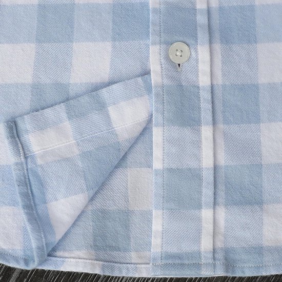 Heren Flanellen Overhemd Lange Mouwen Western Stijl Casual Regular Fit 