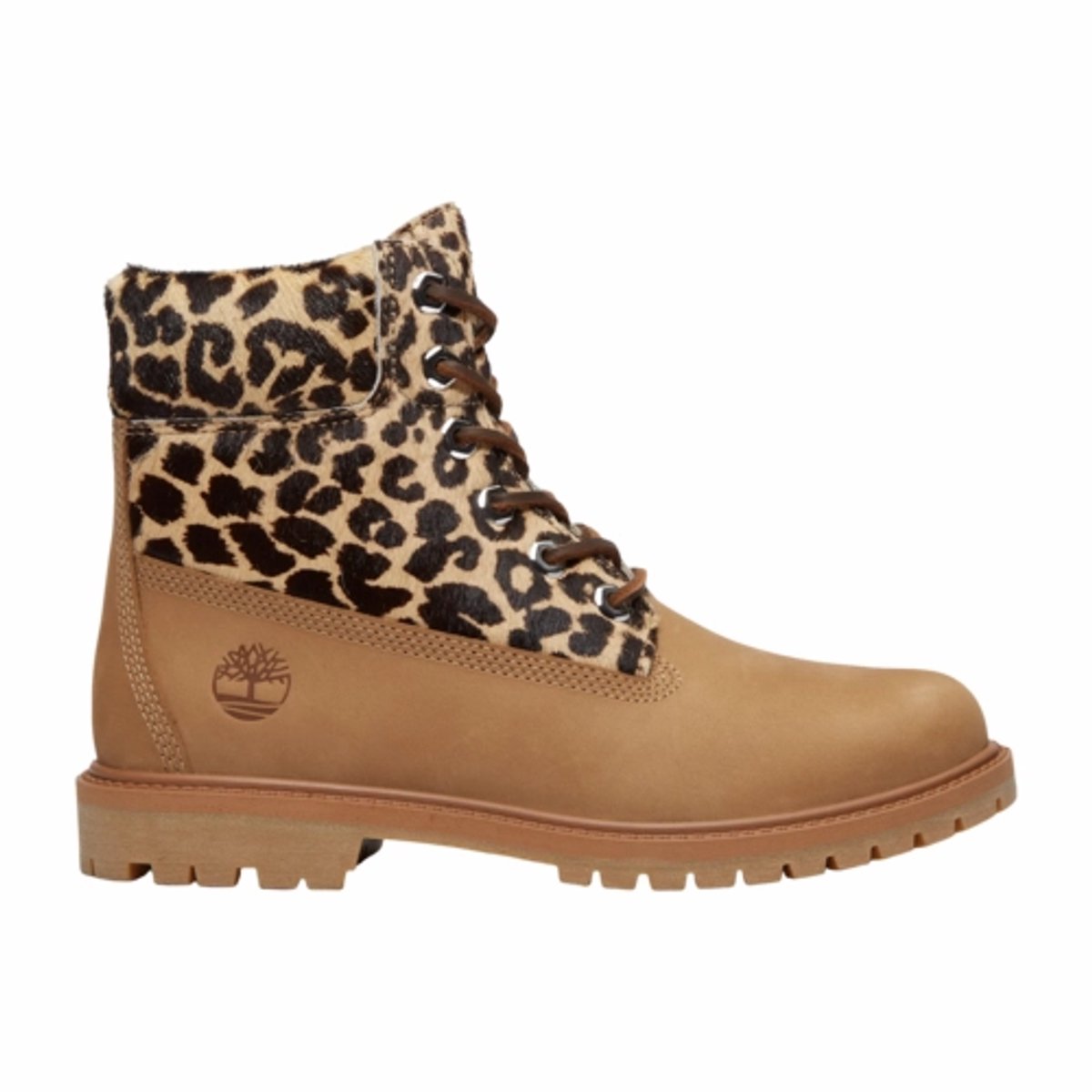 Timberland Women Premium 6 Inch Lace Up Boot Medium Nubuck-Schoenmaat Bruin