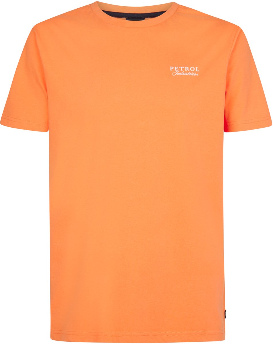 Petrol Industries - Heren t-shirt - Oranje Shirt - Koningsdag Kleding - Oranje - Maat XL