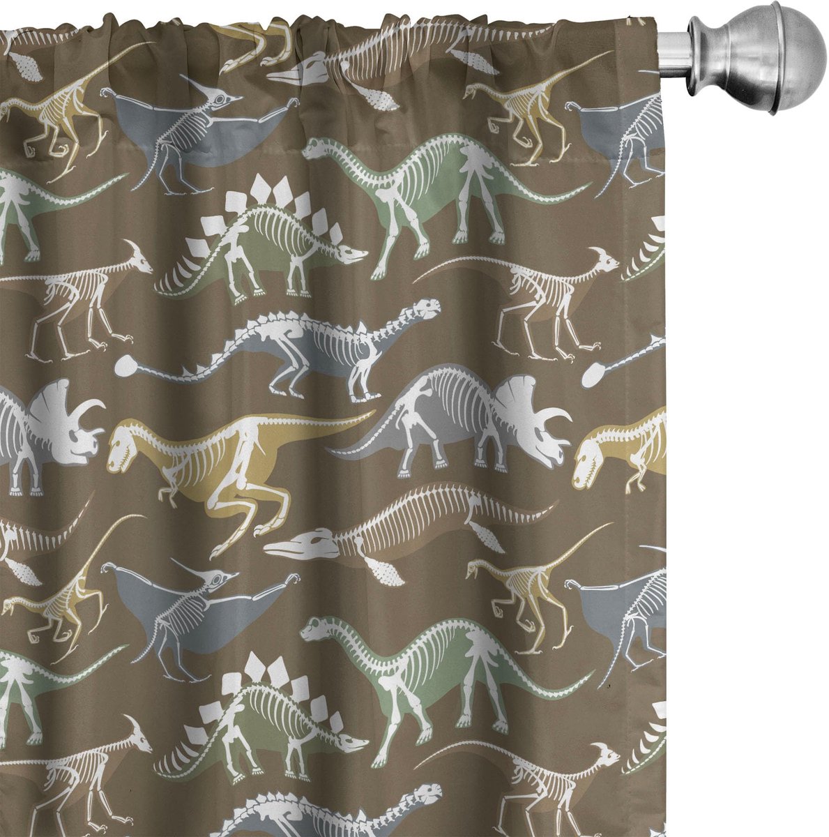 ABAKUHAUS Dinosaurussen – 2-delig, 150 x 245 cm – microvezel, donkerend Blauw