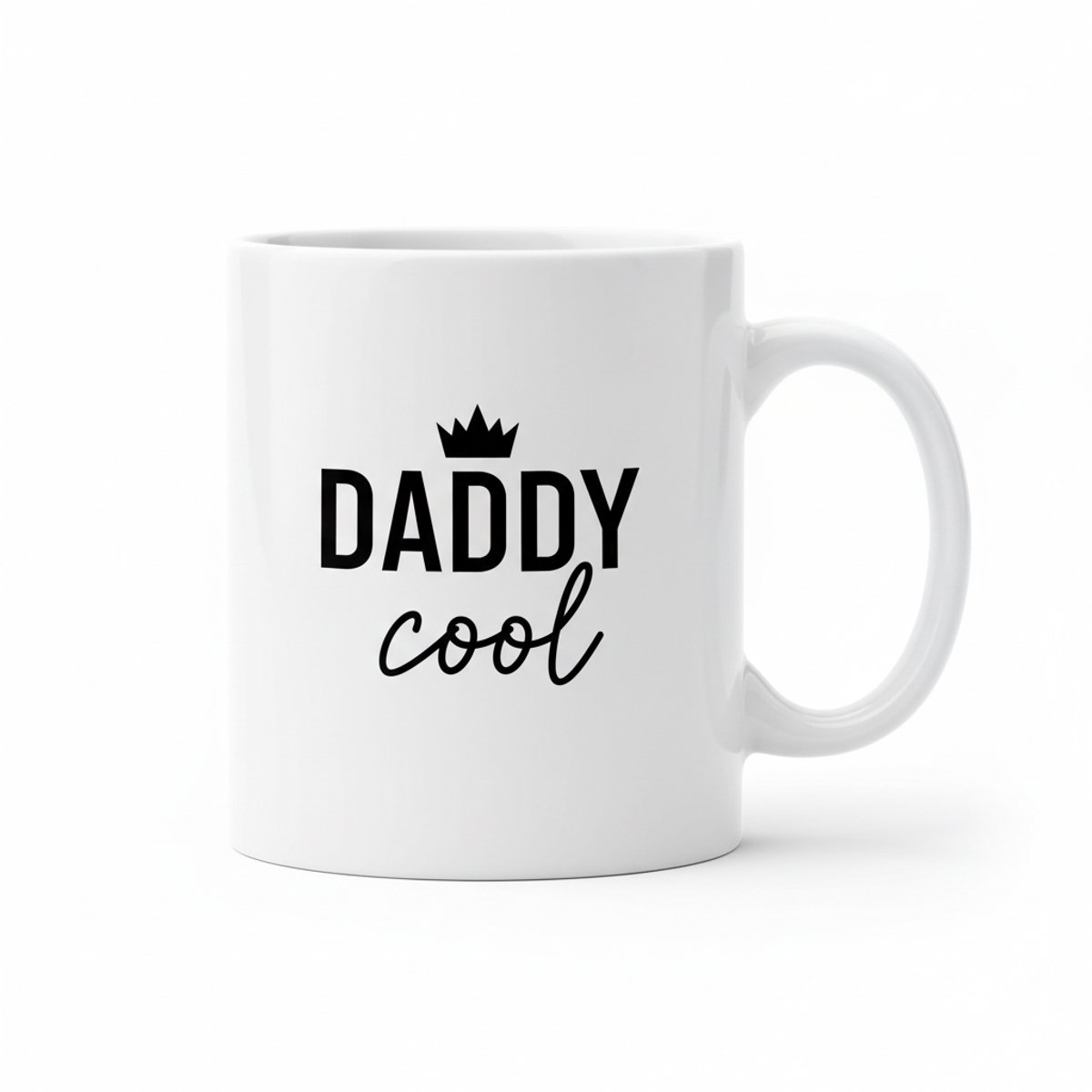 “Daddy Cool” Mok – Grappig Cadeau voor Papa – 330 ml Keramische Koffiemok