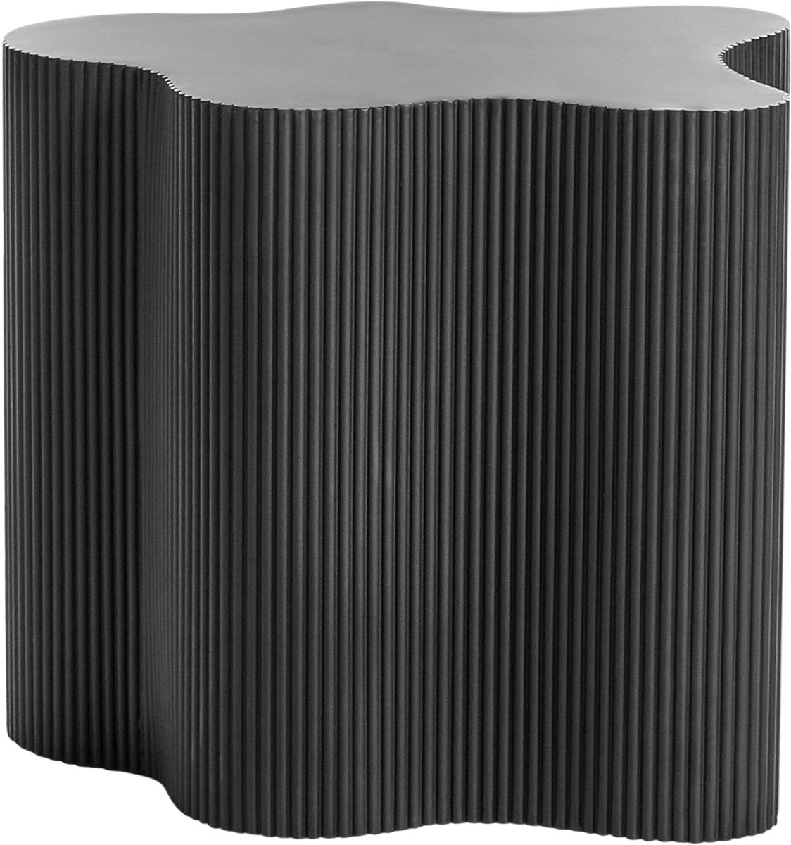 PERRY - Bijzettafel - Zwart - MDF
