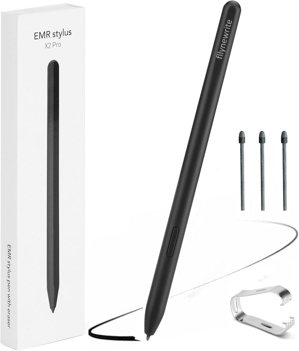 EMR Stylus Pen met Gumfunctie en Hoge Precisie voor Diverse Tablets en E-readers