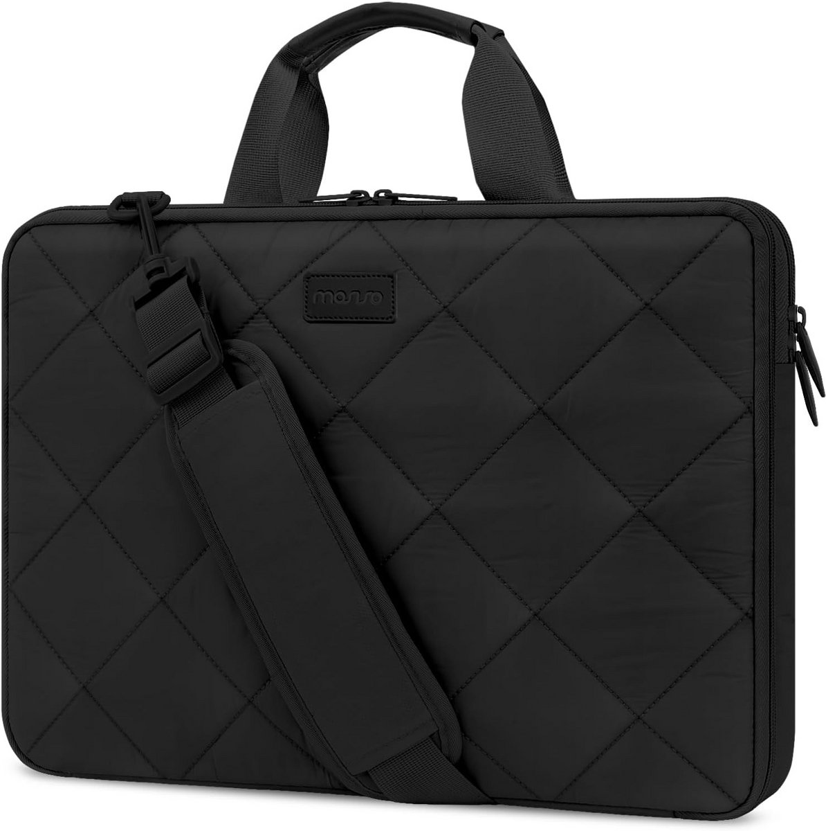 360° Beschermende Laptoptas met Schouderriem - Waterafstotend en Schokbestendig