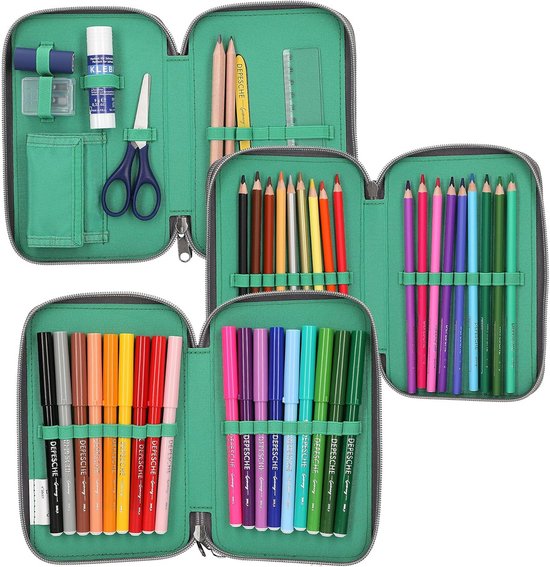 TOPModel 3-vaks etui LED MOONLIGHT