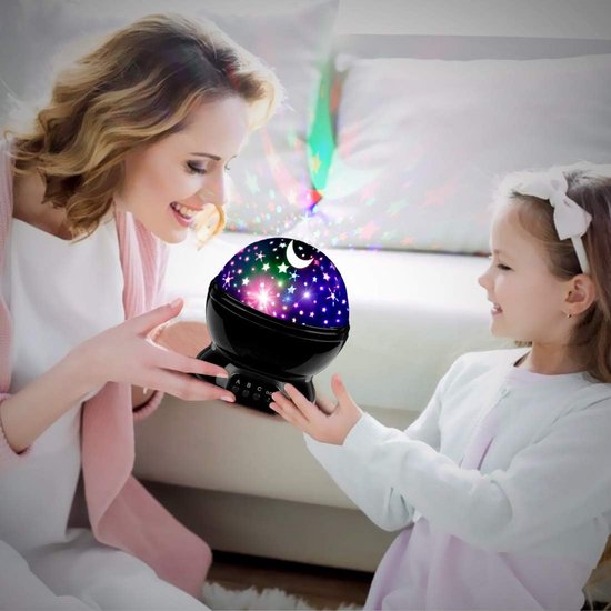 Sterrenhemel Projector Nachtlampje voor Kinderkamer - Rustgevend Slaaplicht Kado van Merkloos — afbeelding 4