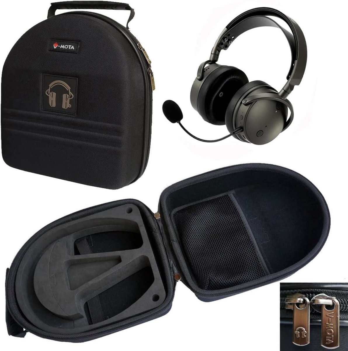 Harde Draagkoffer voor Gaming Headsets - Schokbestendig en Waterdicht Opbergsysteem
