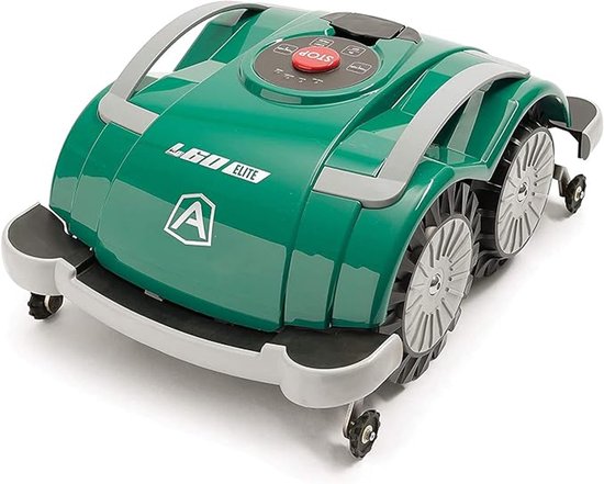 Robotmaaier Ambrogio L60 ELITE – compacte grasmaaier 200 m², 4-wielaandrijving, obstakelsensor, 5.0 Ah batterij