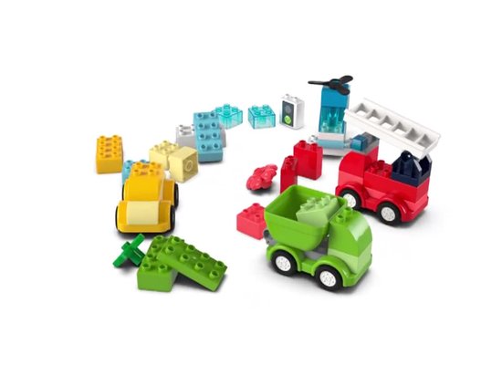 LEGO DUPLO - Creatieve Voertuigen Educatief Speelgoed voor Peuters vanaf 2 Jaar - 10474