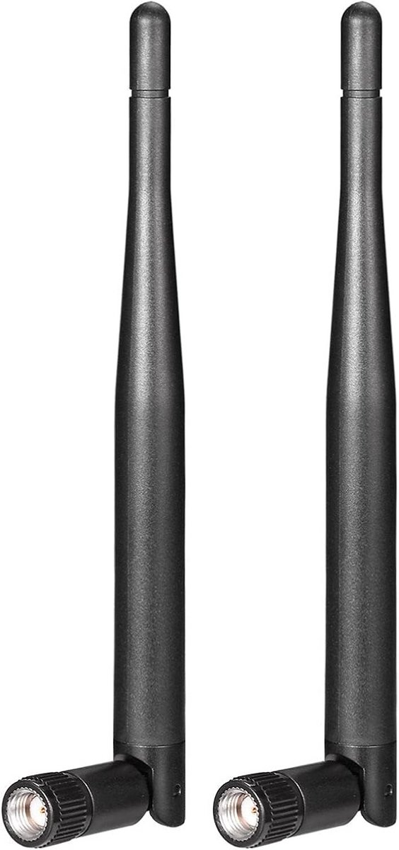 Dual-band Wifi Antenne 2.4GHz 5.8GHz met RP-SMA Stekker voor Router, IP Camera en Netwerk