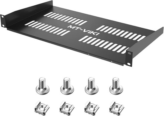 MT-VIKI Consola KVM De Montaje En Rack De 1U, Conmutador KVM VGA De 8 Puertos Con Monitor Lcd De 156 Pulgadas 1080p Montaje En Gabinete De