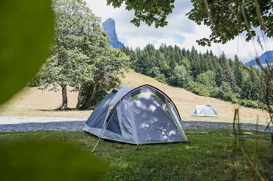 Compacte 2-persoons tent voor wandelen en kamperen, waterdicht met snelle montage van Quechua — afbeelding 5