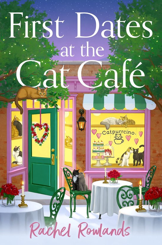 A Cat Café Romance 3 - First Dates at the Cat Cafe - cover