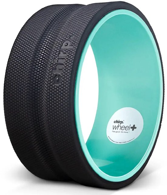 Chirp Wheel+ Foam Roller Wiel - Krachtig - 25cm - Massage Roller - Fitness Roller - Fitness - Diepe rugmassage & Mobiliteit