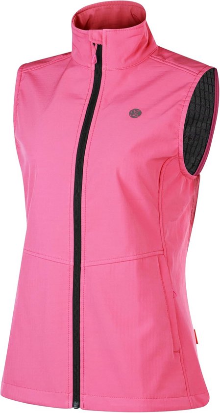 KUTOOK Waterdichte softshellvest voor dames, lichtgewicht fleece, 4