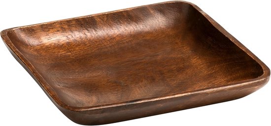 Serveerplank, plank van geolied acaciahout, houten