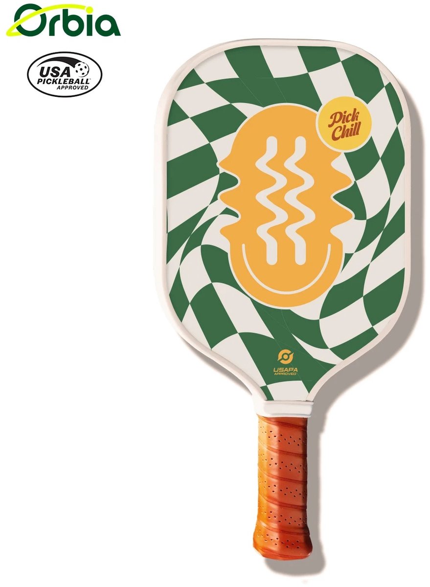 Orbia Pickleball Racket - Pickleball Paddle - Voldoet aan USA Pickleball richtlijnen - Smiley