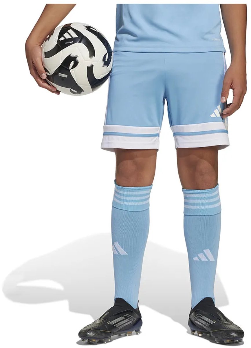 Adidas Squadra 25 Korte Broek Blauw 7-8 Years Jongens,Meisjes